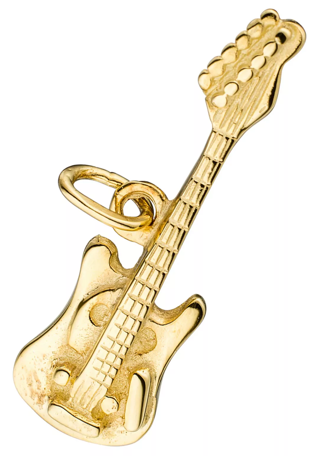 JOBO Kettenanhänger "Anhänger Gitarre", 925 Silber vergoldet günstig online kaufen