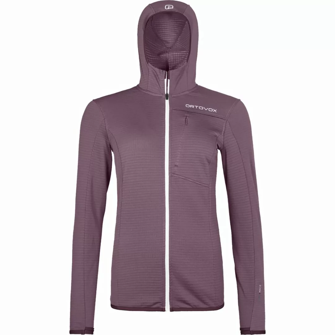 Ortovox Fleece Light Grid Hooded Jacket Women - Fleece Jacke günstig online kaufen
