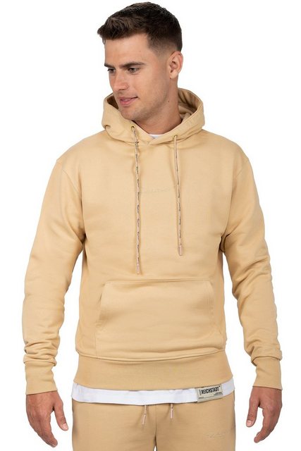 Reichstadt Kapuzenpullover Casual Basic Hoodie 23RS034 Beige XS mit Elegant günstig online kaufen