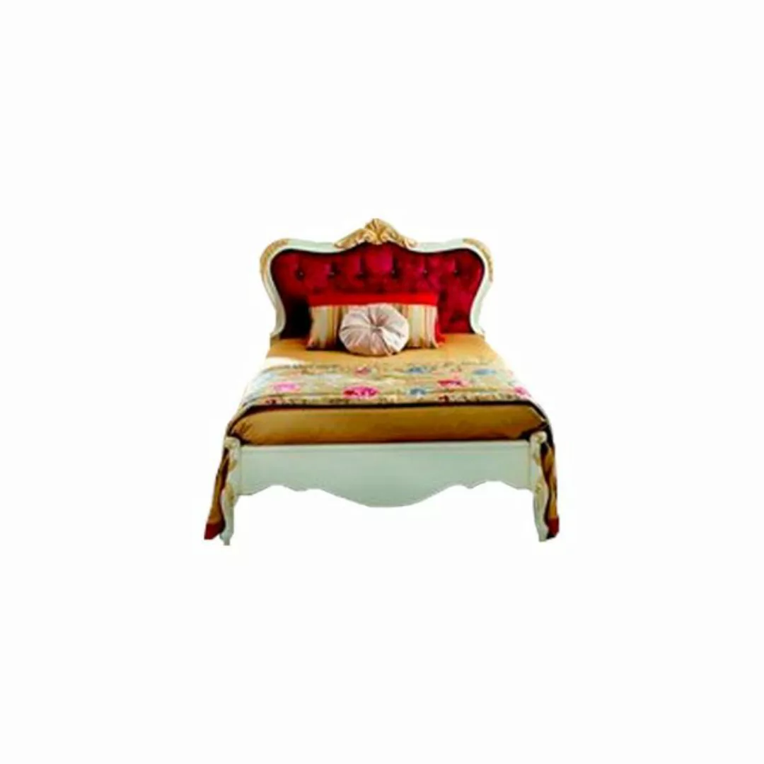 JVmoebel Bett Italienische Möbel Luxus Bett Swarovski Kristallsteine Barock günstig online kaufen