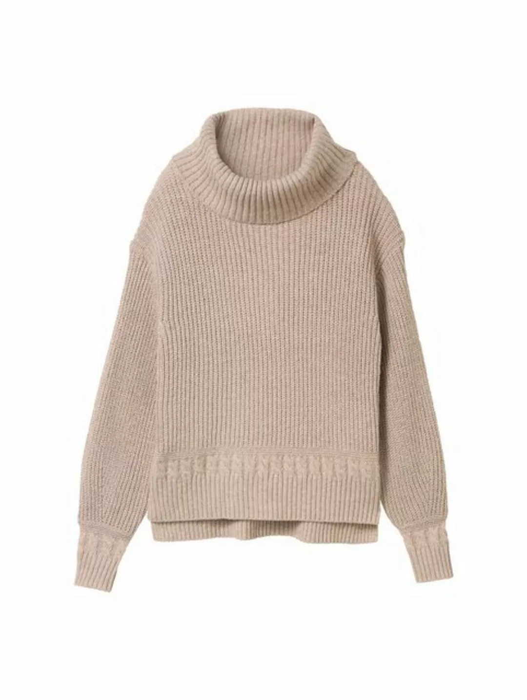 TOM TAILOR Strickpullover Strick Rollkragen Pullover günstig online kaufen