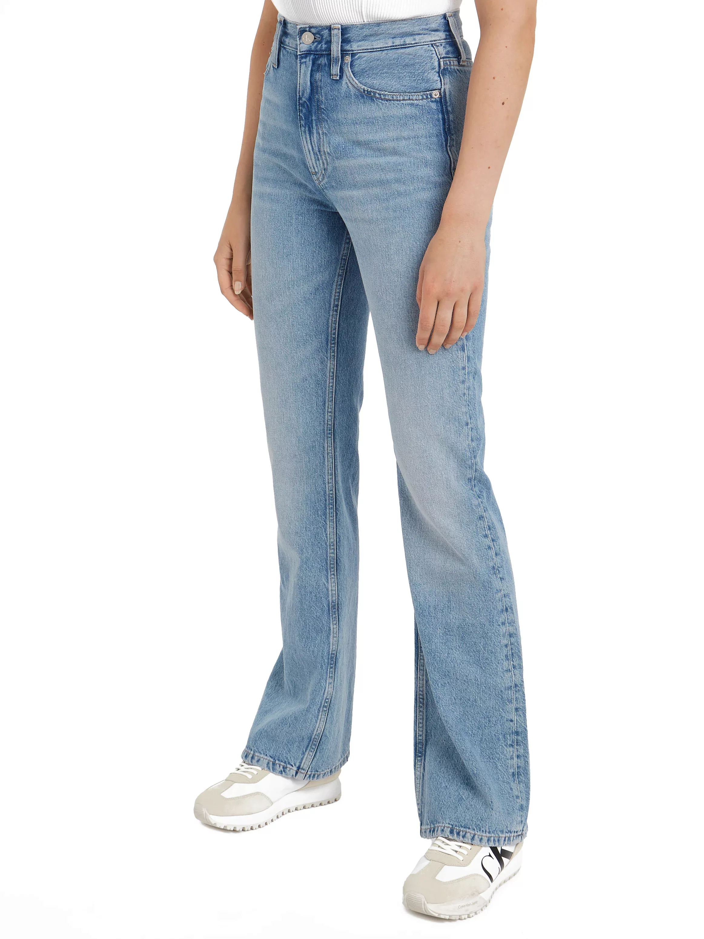 Calvin Klein Jeans Bootcut-Jeans AUTHENTIC BOOTCUT mit Markenlabel günstig online kaufen