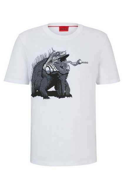 HUGO T-Shirt Dibeach 10233396 01, White günstig online kaufen