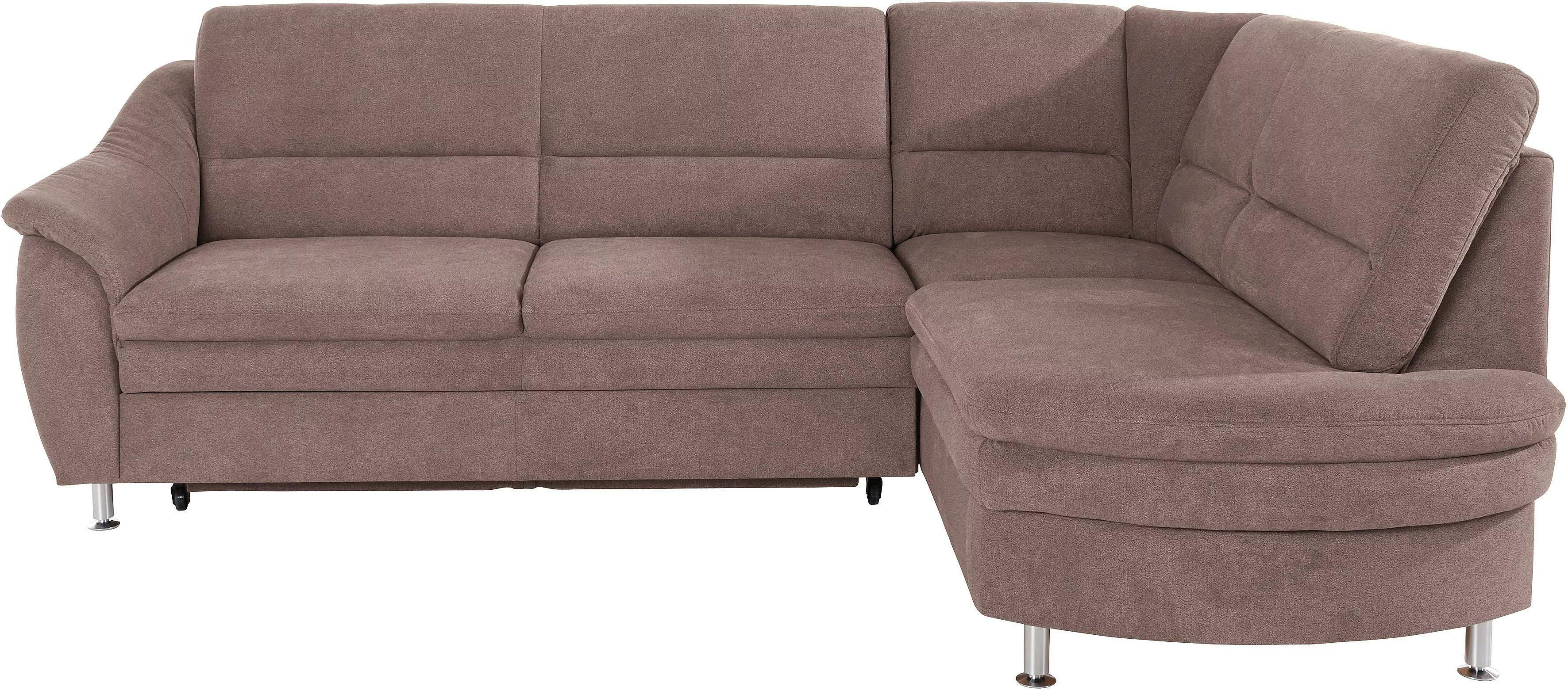 Places of Style Ecksofa Cardoso L-Form, Federkern, wahlweise mit Bett, Schu günstig online kaufen