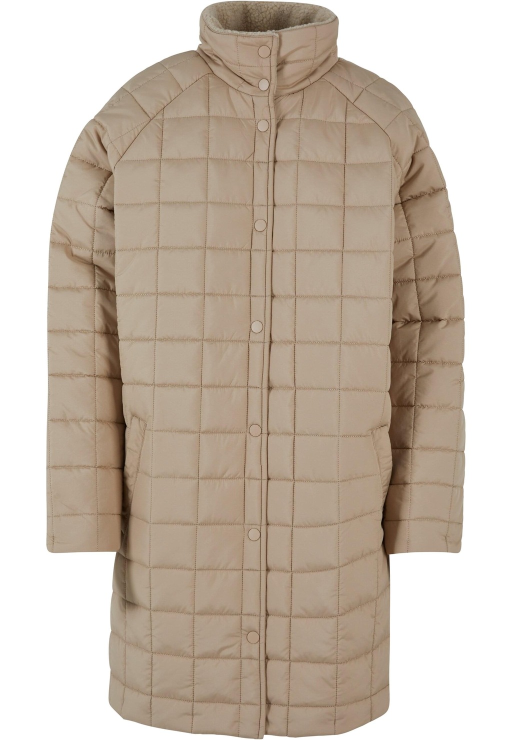 URBAN CLASSICS Winterjacke "Urban Classics Damen Ladies Quilted Coat", (1 S günstig online kaufen