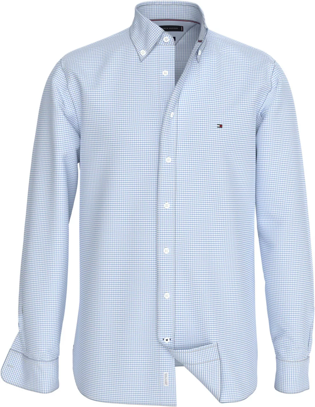 Tommy Hilfiger Langarmhemd NAT. SOFT FLEX GINGHAM RF SHIRT günstig online kaufen