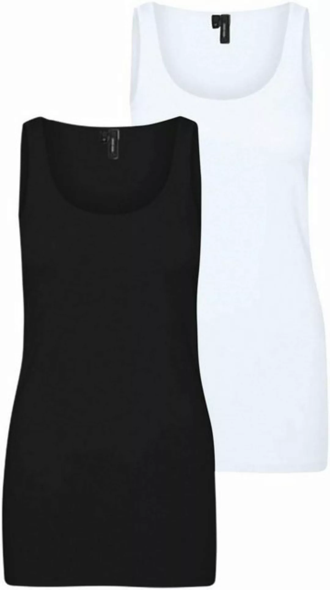 Vero Moda Damen Top VMMAXI MY SOFT LONG 2er Pack günstig online kaufen