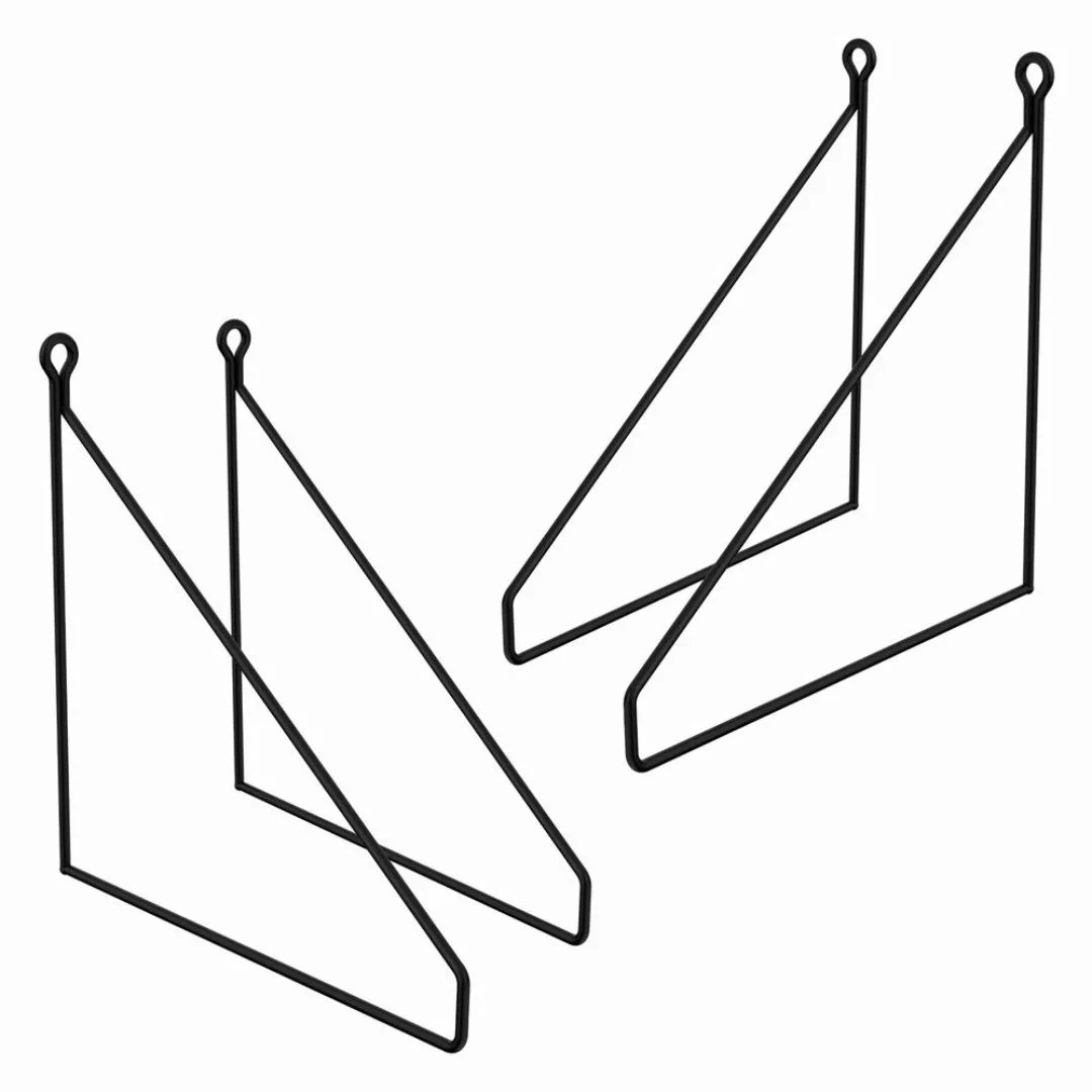 ML-DESIGN Wandregalhalter Regalhalterung Winkel Halterung für günstig online kaufen
