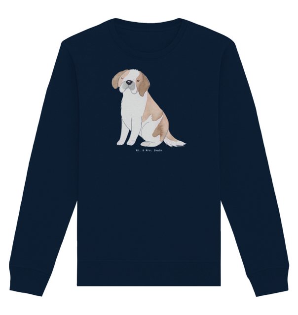 Mr. & Mrs. Panda Longpullover Größe XXL Saint Bernard Moment - French Navy günstig online kaufen