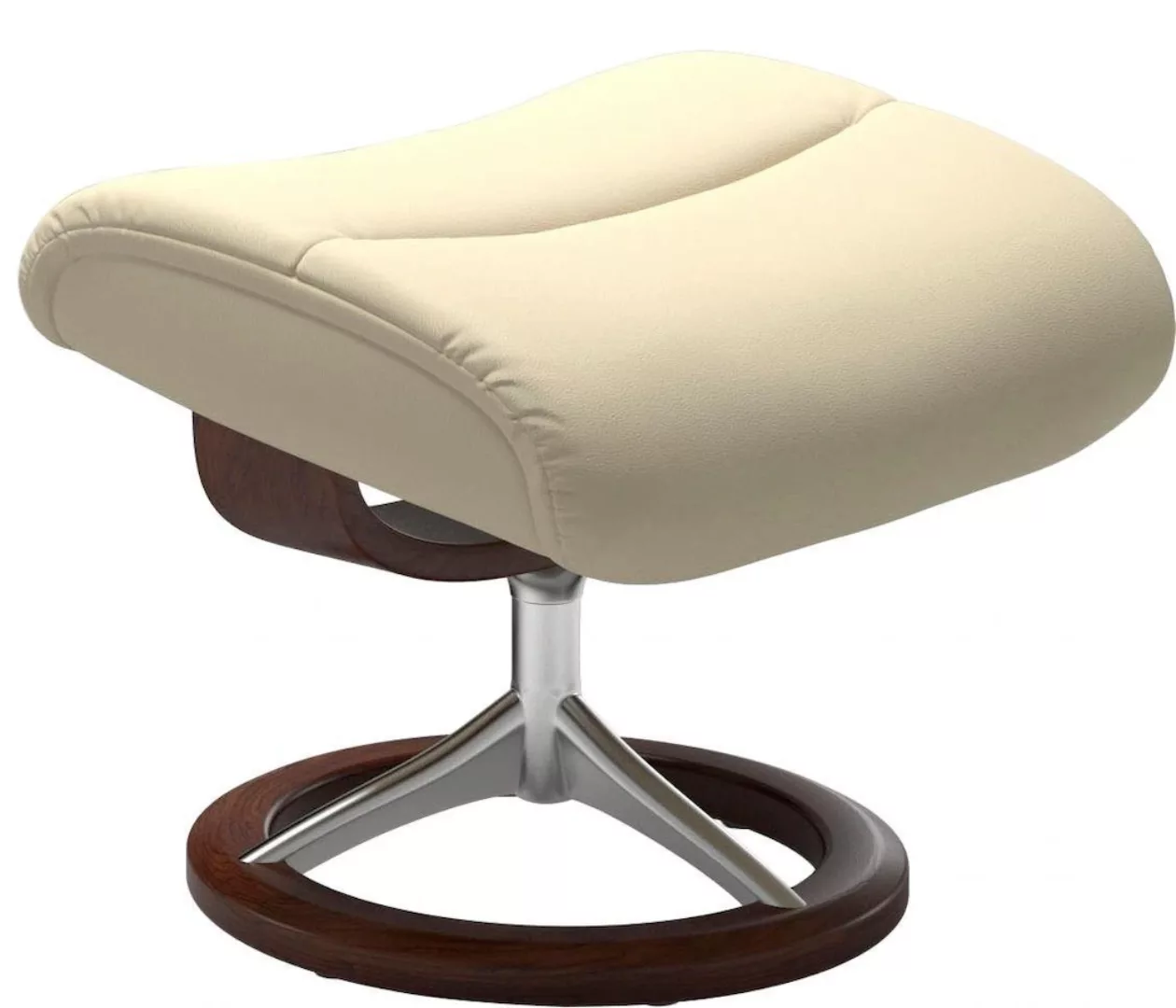 Stressless Fußhocker "View", mit Signature Base,Gestell Braun günstig online kaufen