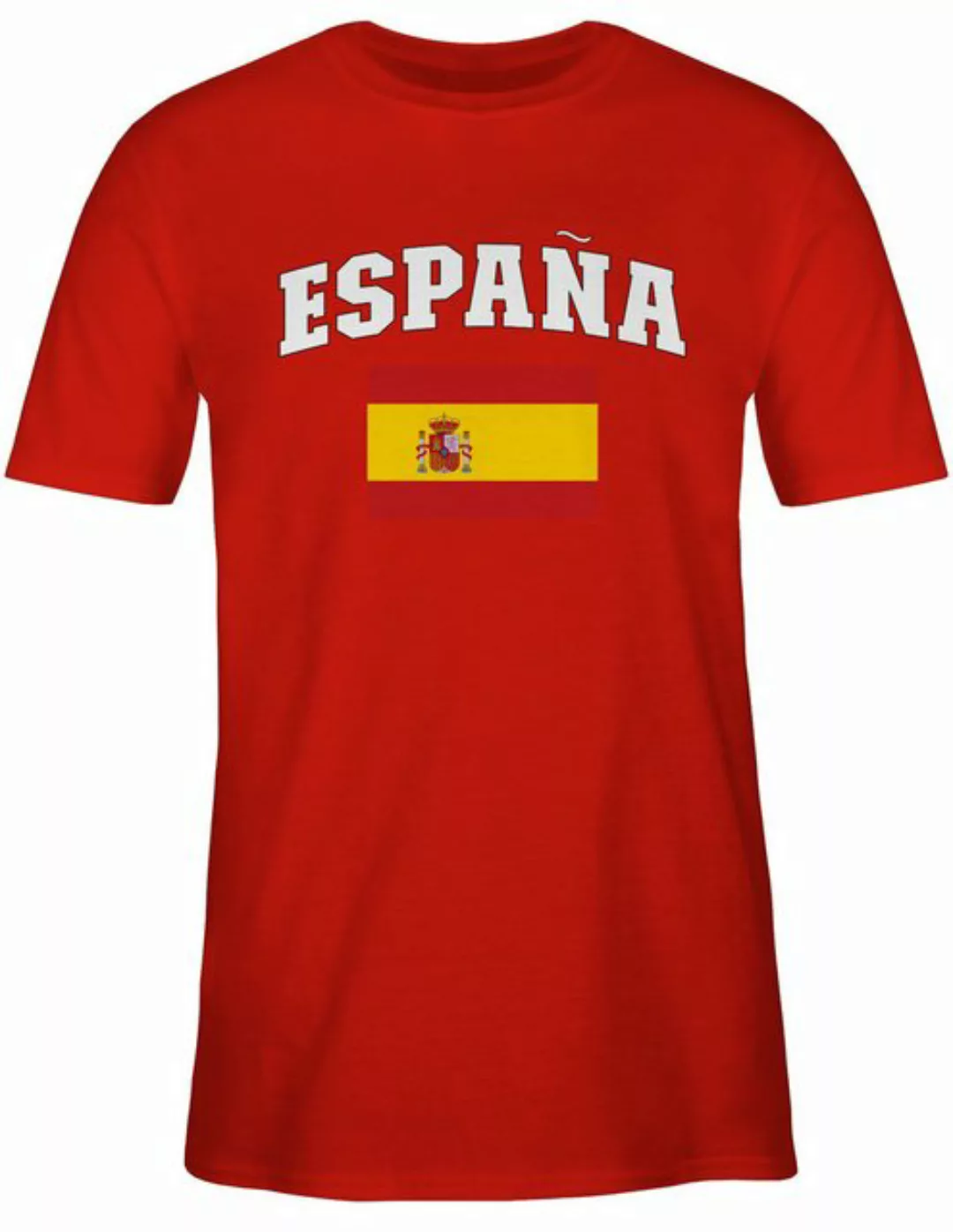 Shirtracer T-Shirt Schriftzug mit Espana, Spanisch, España, Spain 2024 Fuss günstig online kaufen