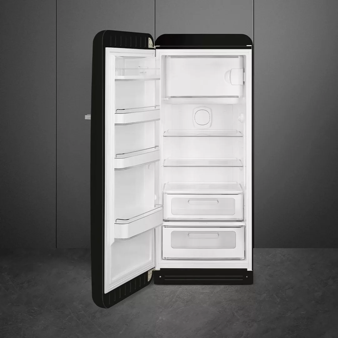 Smeg - FAB28 Kühlschrank mit Gefrierfach - gelb/lackiert/Türanschlag rechts günstig online kaufen