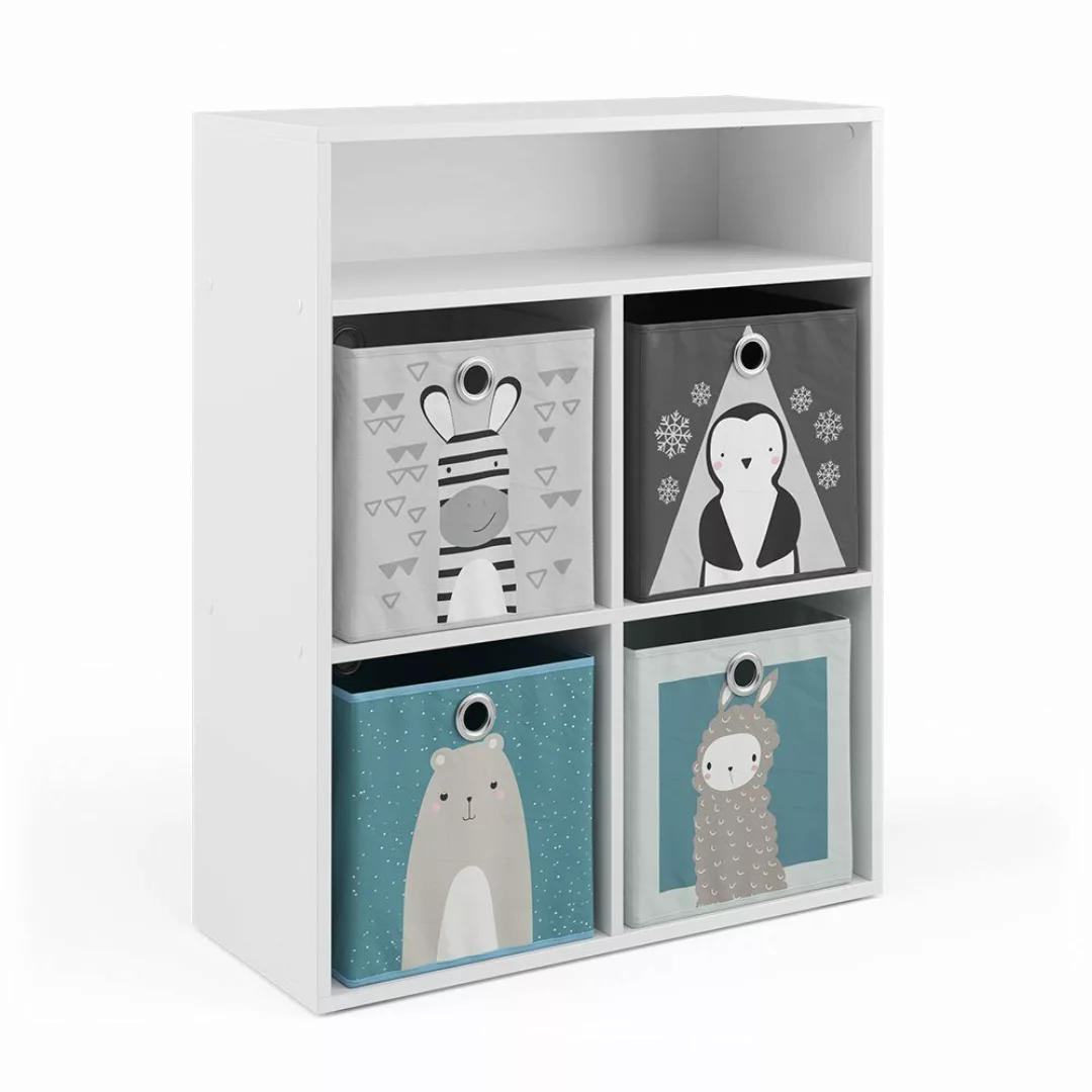 Vicco Bücherregal, Weiß, 72 x 90.2 günstig online kaufen