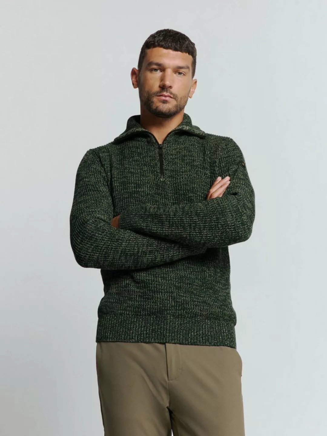 NO EXCESS Rollkragenpullover No Excess Hochgeschlossener Pullover günstig online kaufen