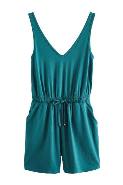 Next Playsuit Jersey-Einteiler mit V-Ausschnitt (1-tlg) günstig online kaufen