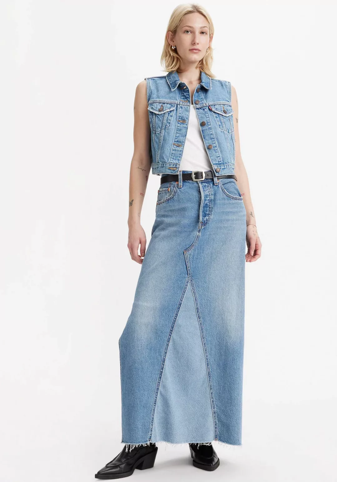 Levi's® Jeansrock ICONIC LONG SKIRT im Five-Pocket Style günstig online kaufen