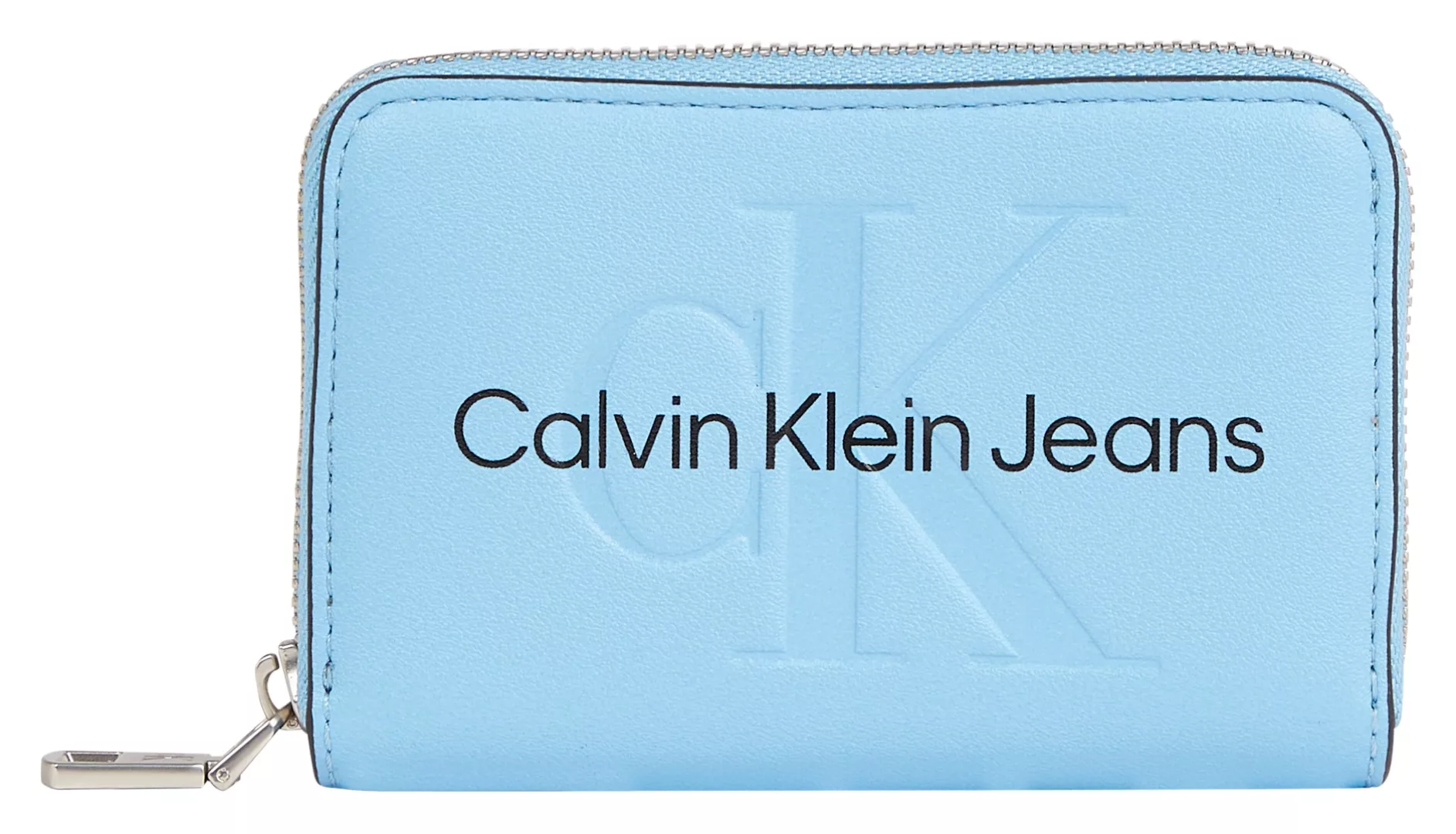 Calvin Klein Jeans Geldbörse "SCULPTED MED ZIP AROUND MONO", mit großflächi günstig online kaufen