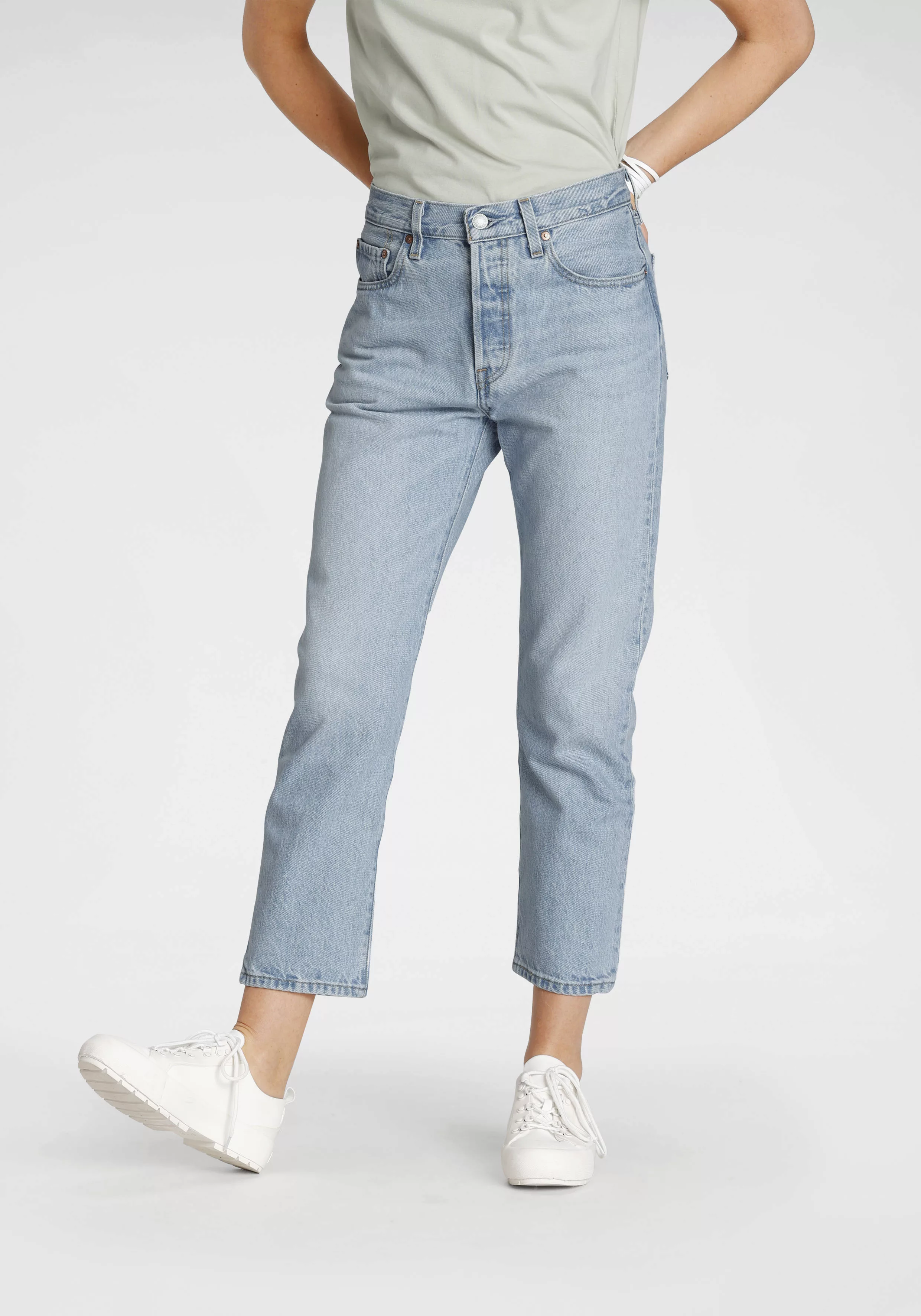 Levis 7/8-Jeans "501 Crop", 501 Collection, 5-Pocket-Style günstig online kaufen