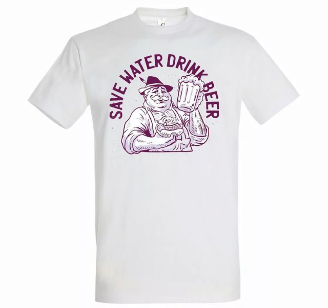 Youth Designz T-Shirt Save Water, Drink Beer Herren Shirt mit trendigem Fro günstig online kaufen