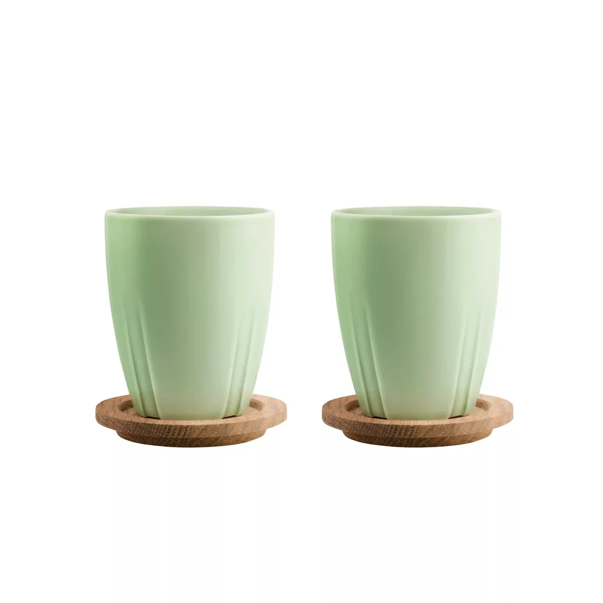 Bruk Tasse mit Holzdeckel 2er Pack Tee grün günstig online kaufen