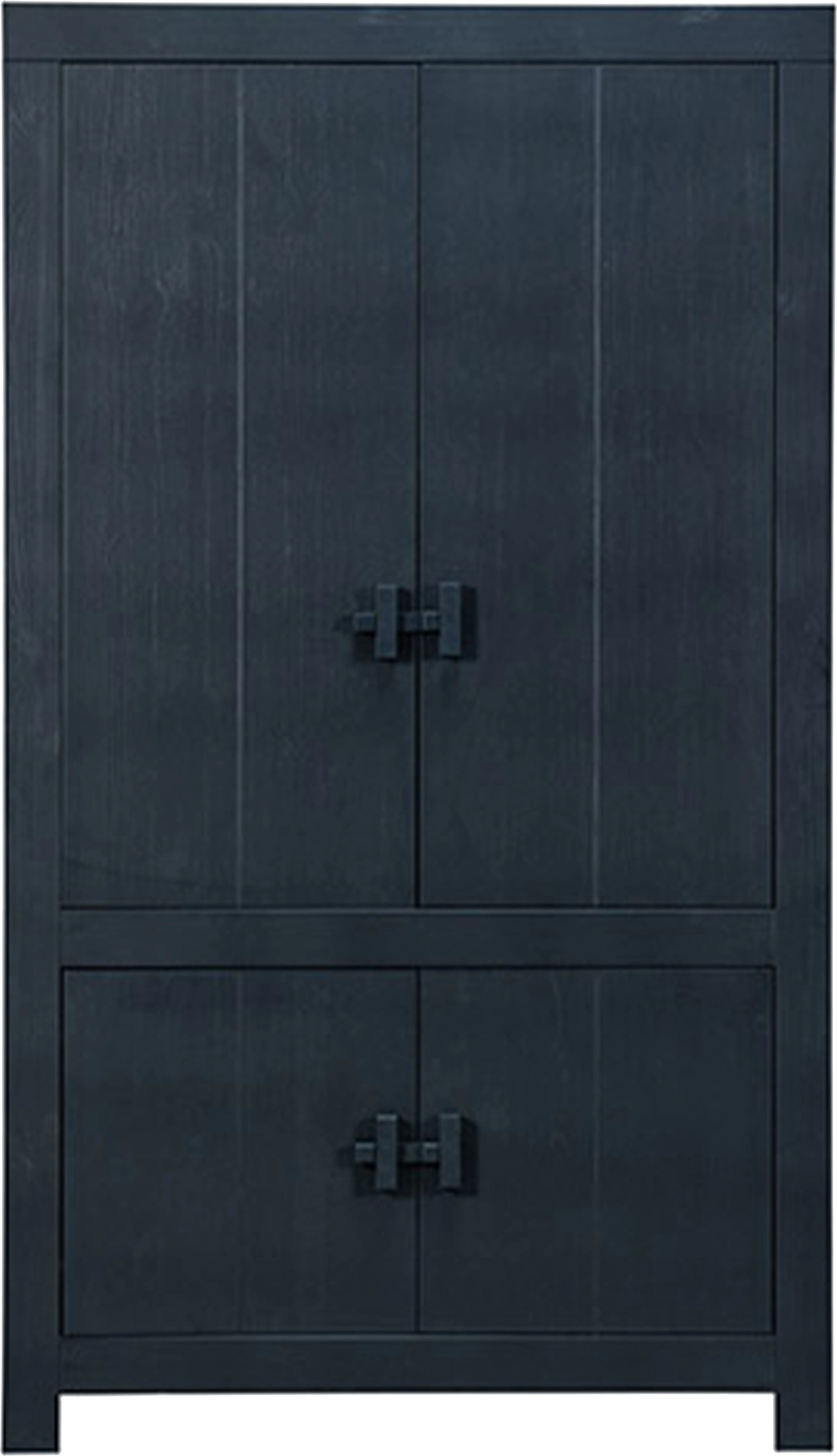 WOOOD Highboard "Benson", aus massiver Kiefer, Breite 53 cm x Höhe 138 cm günstig online kaufen