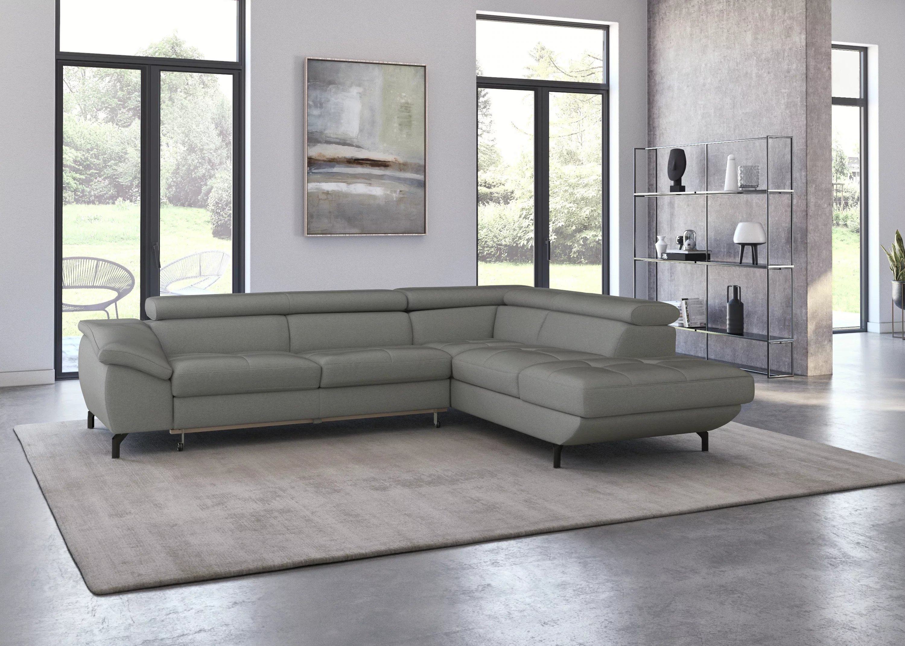 COTTA Ecksofa "Famous L-Form", in modernem Design günstig online kaufen