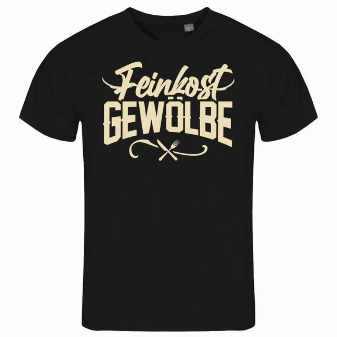 deinshirt Print-Shirt Herren T-Shirt Feinkostgewölbe Funshirt mit Motiv günstig online kaufen
