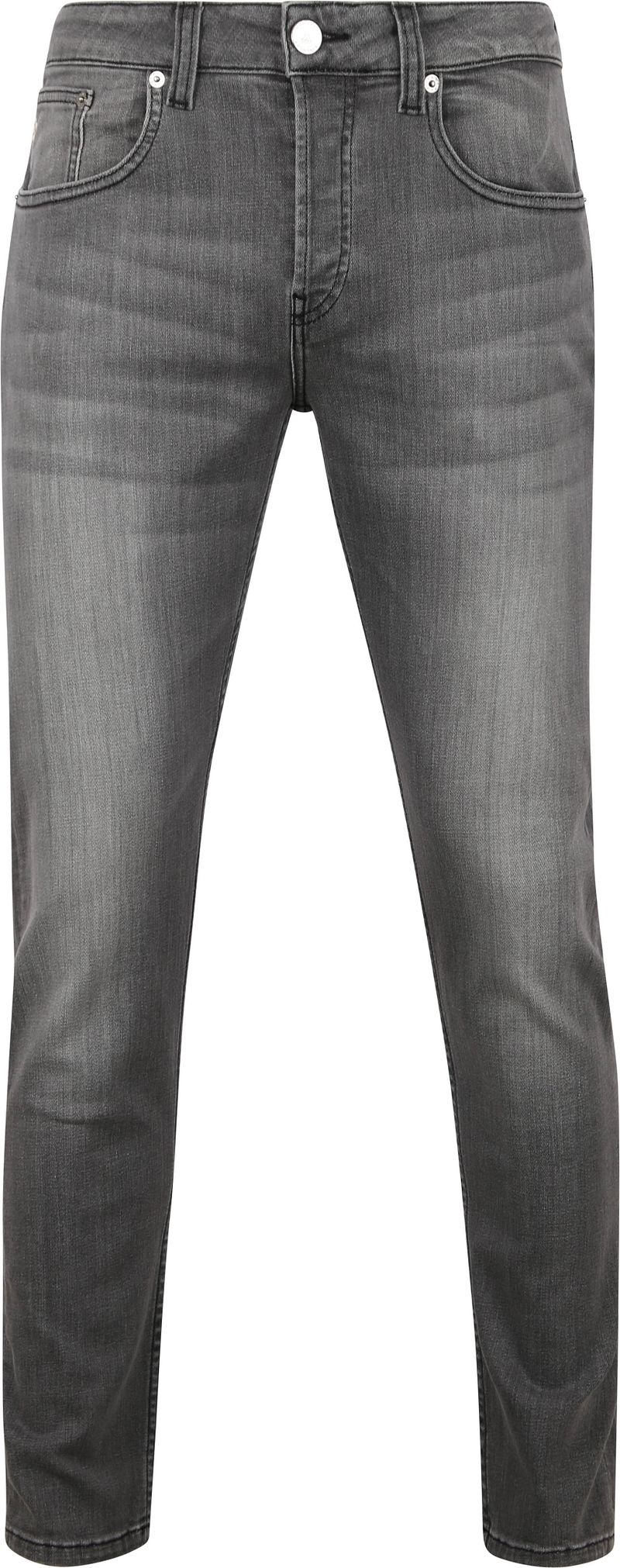 MUD Jeans Denim Slim-Fit Grau - Größe W 36 - L 32 günstig online kaufen