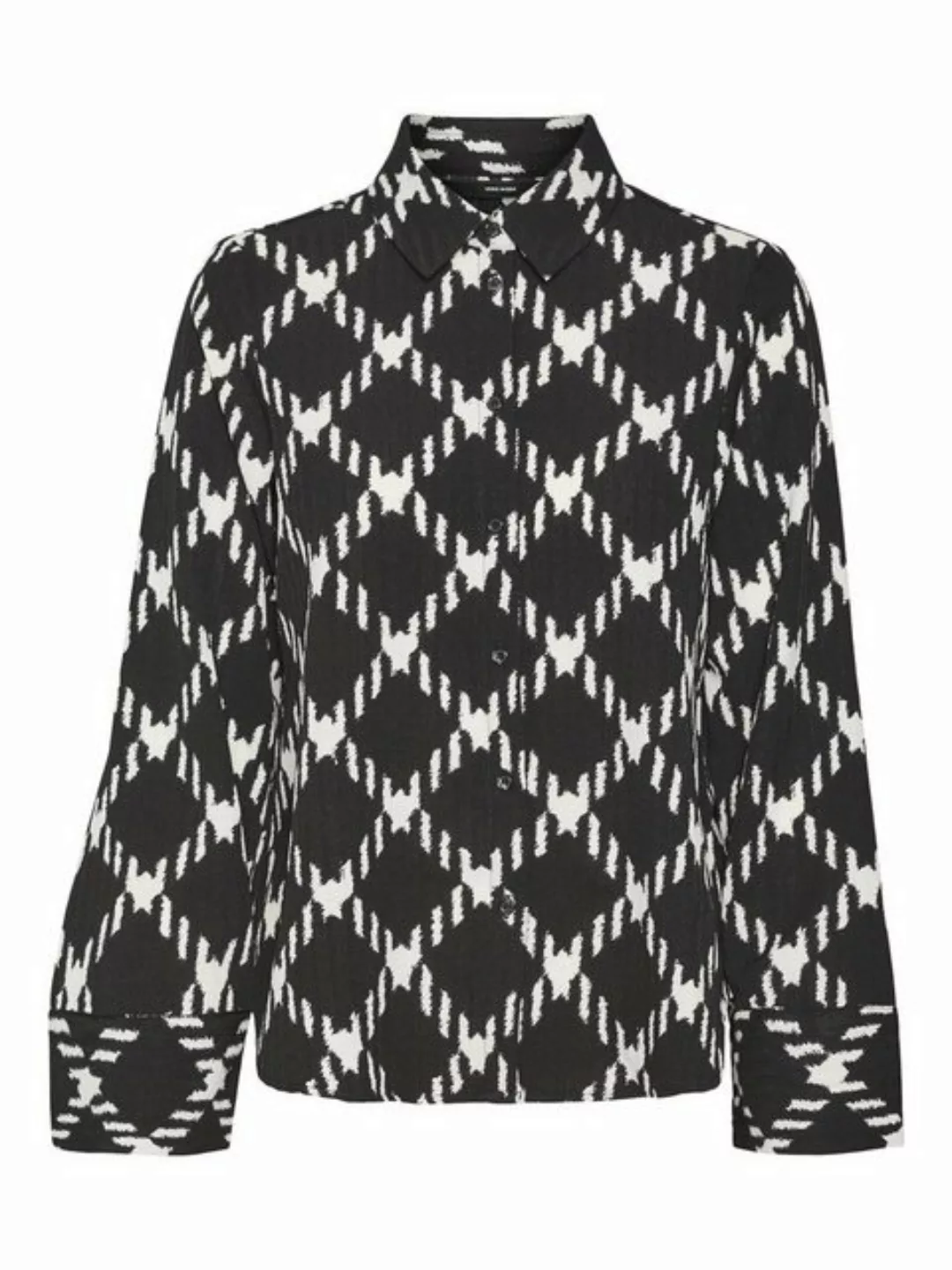 Vero Moda Langarmbluse VMGINAS BETINE LS OVERSIZED SHIRT W günstig online kaufen