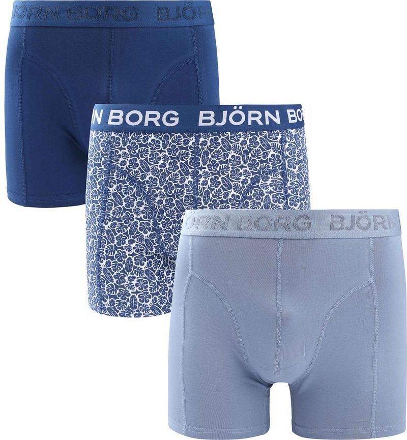 Bjorn Borg Boxers 3Pack Stretch Blau - Größe S günstig online kaufen