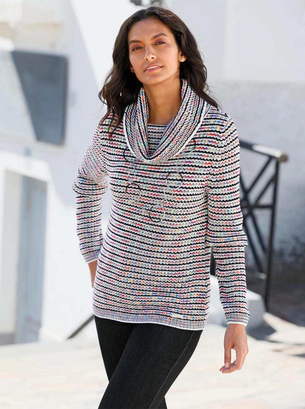 Casual Looks Rollkragenpullover "Rollkragenpullover" günstig online kaufen