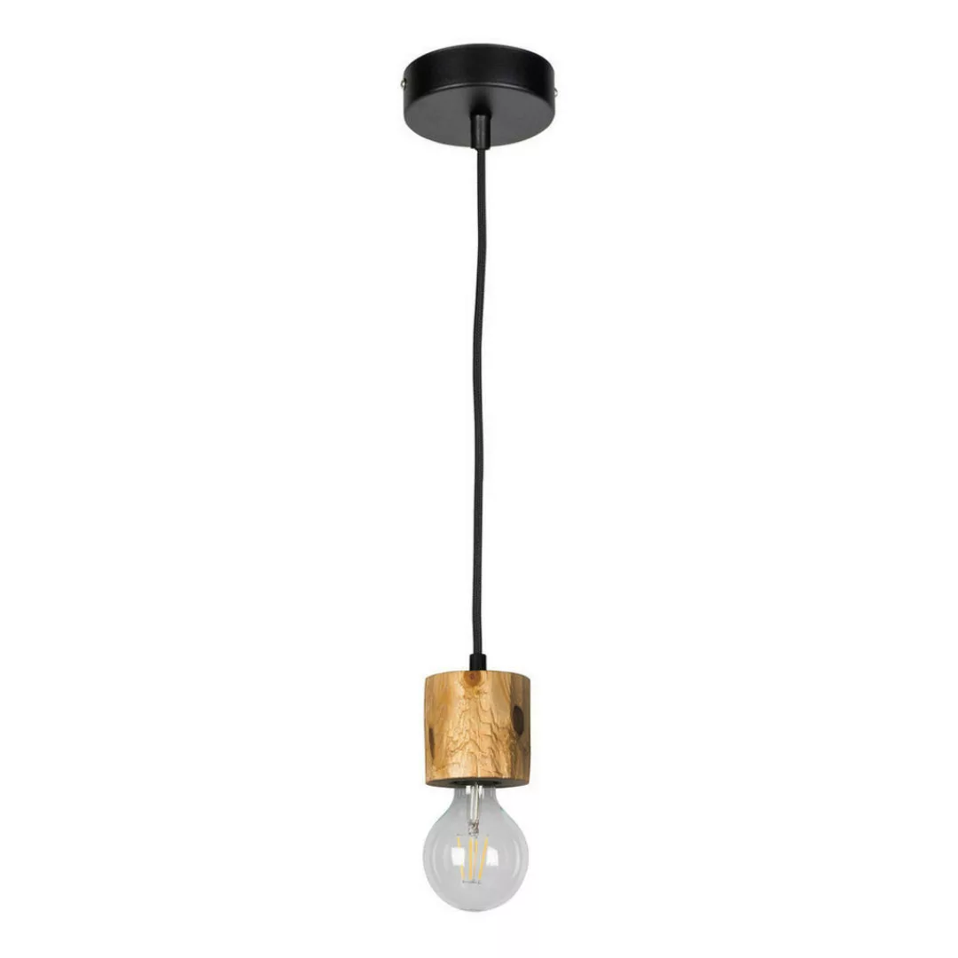 SPOT Light Pendelleuchte 71689104 schwarz kiefer Metall Kiefer L/D: ca. 100 günstig online kaufen