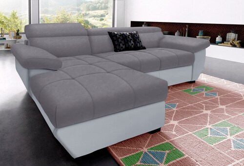 COTTA Polstergarnitur »Speedway L-Form«, (Set), Set bestehend aus: Ecksofa günstig online kaufen