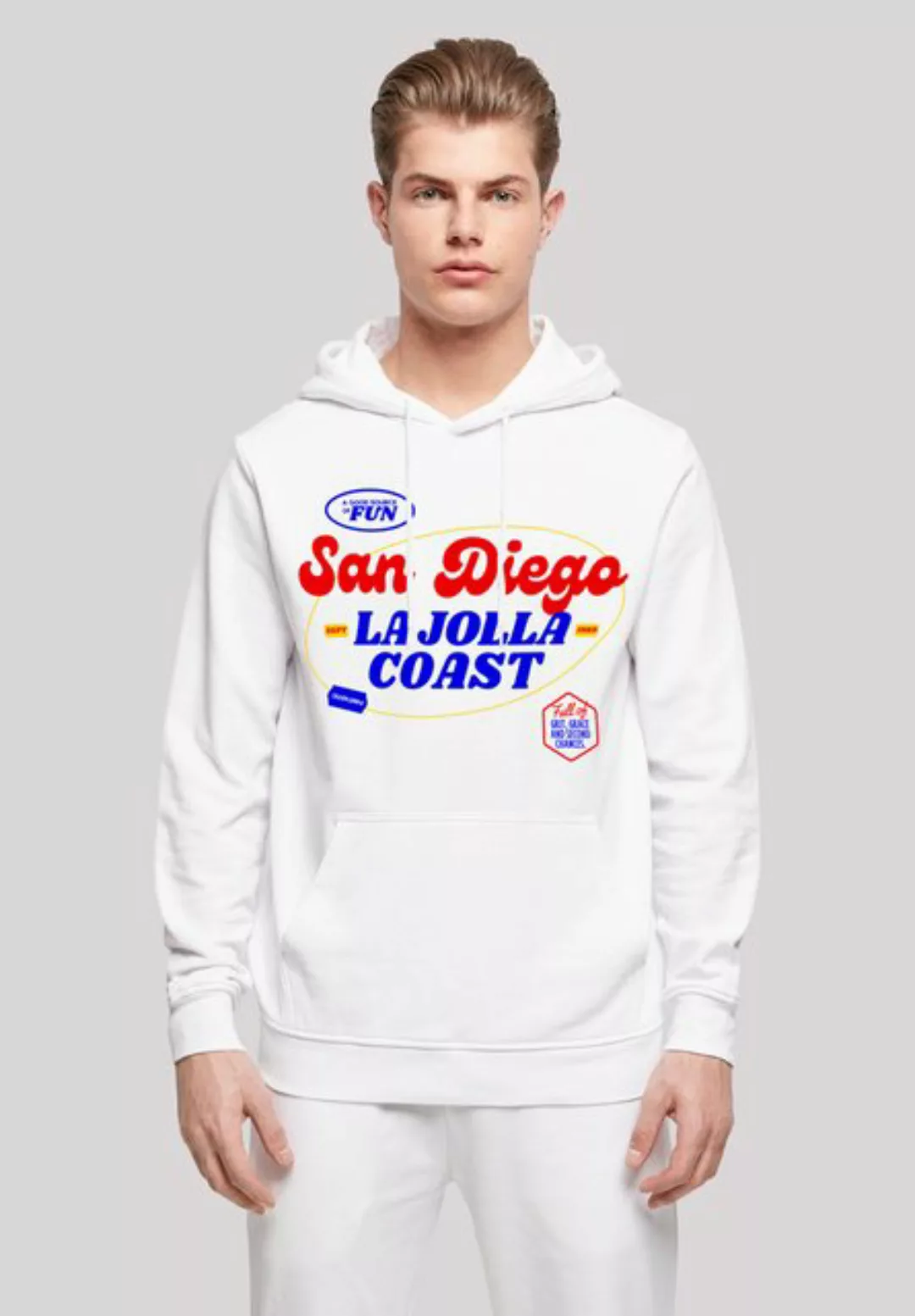 F4NT4STIC Kapuzenpullover "San Diego HOODIE", Print günstig online kaufen