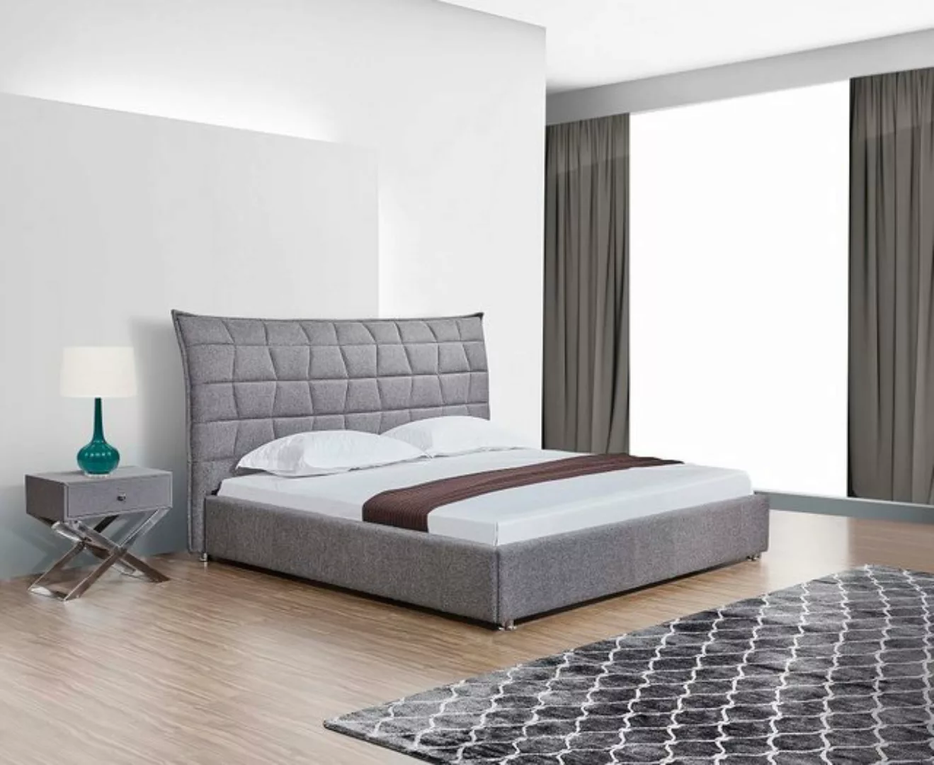 JVmoebel Bett Leder Design Bett Doppel Betten Luxus Modernes Gestell Schlaf günstig online kaufen