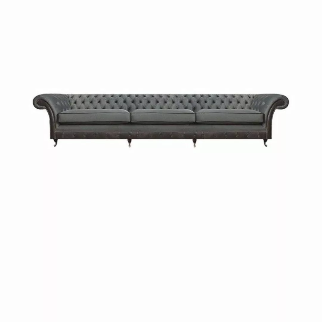 JVmoebel Chesterfield-Sofa Polstermöbel Garnitur 3tlg Wohnzimmer Chesterfie günstig online kaufen