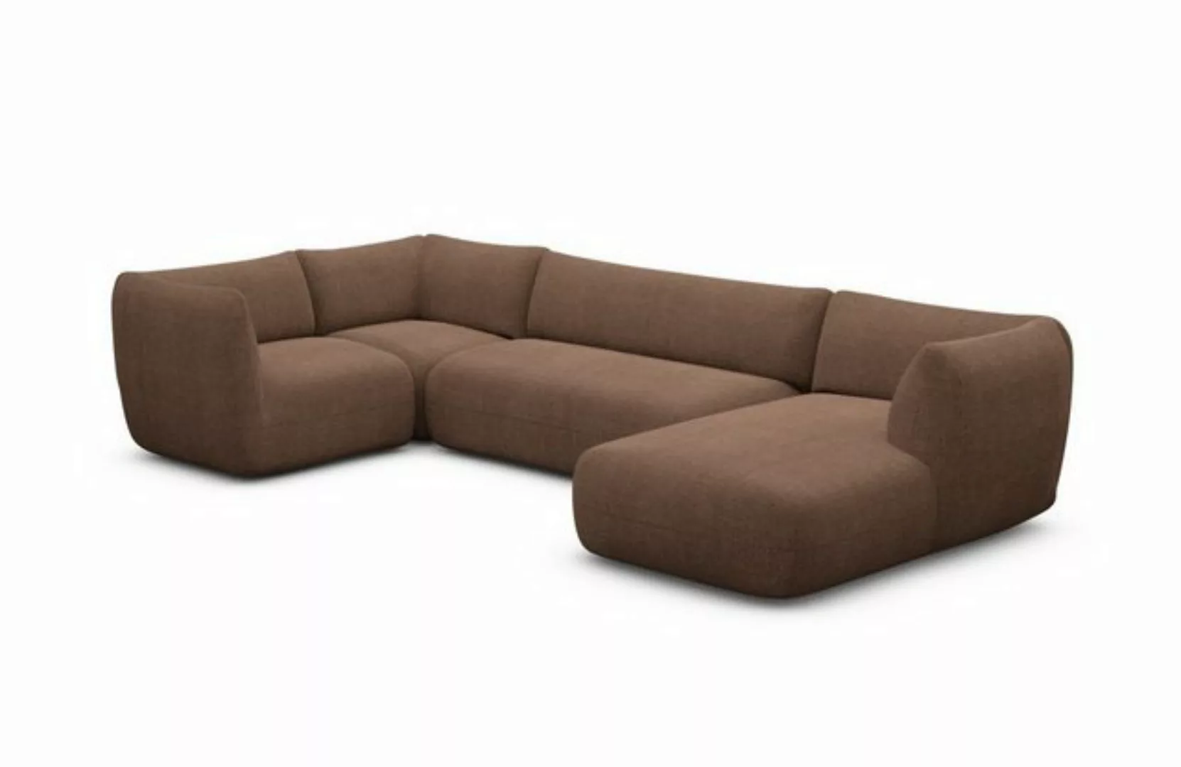 Sofa Dreams Wohnlandschaft Sofa Stoff Polstersofa Stoffcouch Stoffsofa Madr günstig online kaufen