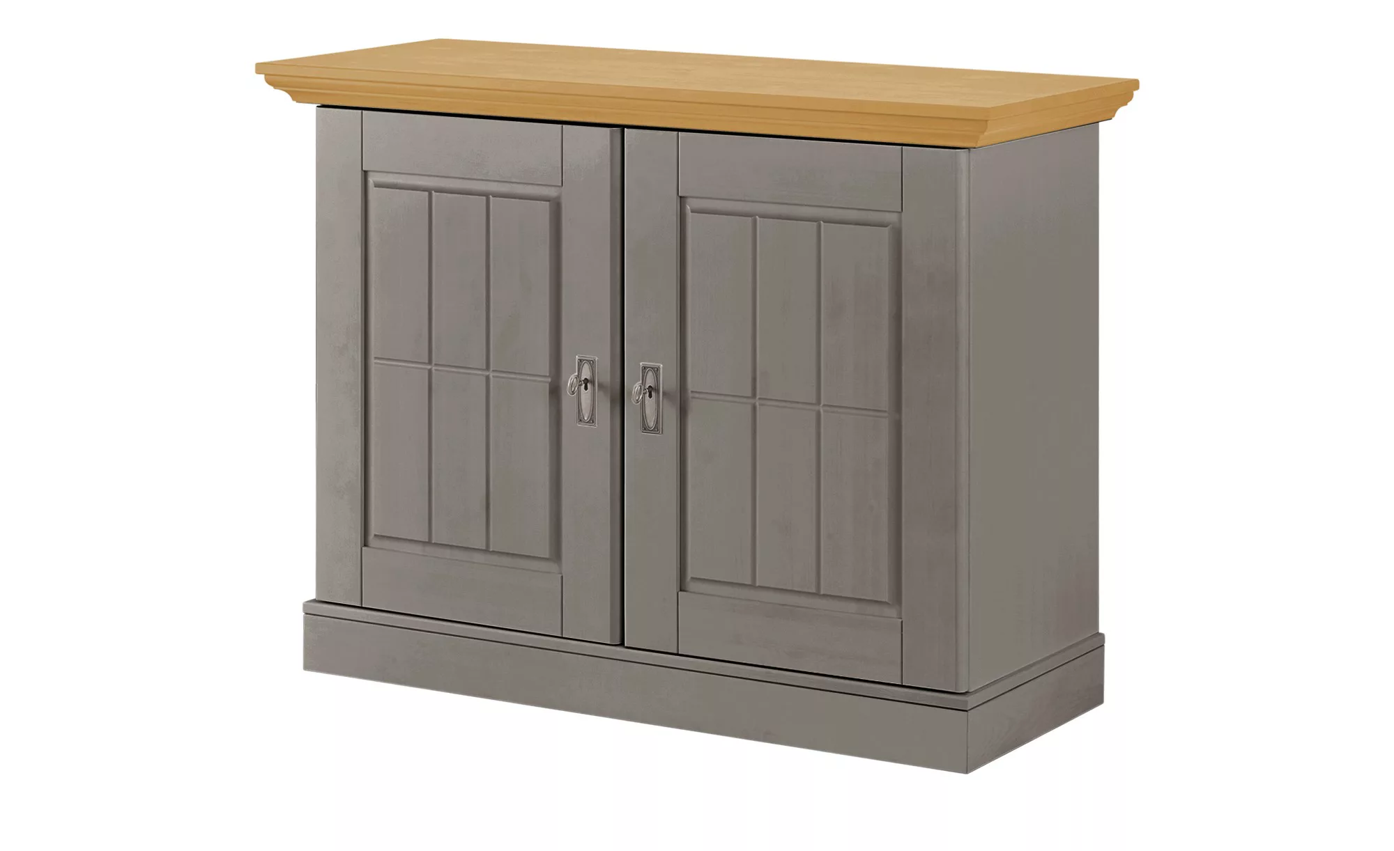 maison bleue Sideboard  Florian ¦ grau ¦ Maße (cm): B: 118,5 H: 90,1 T: 48 günstig online kaufen