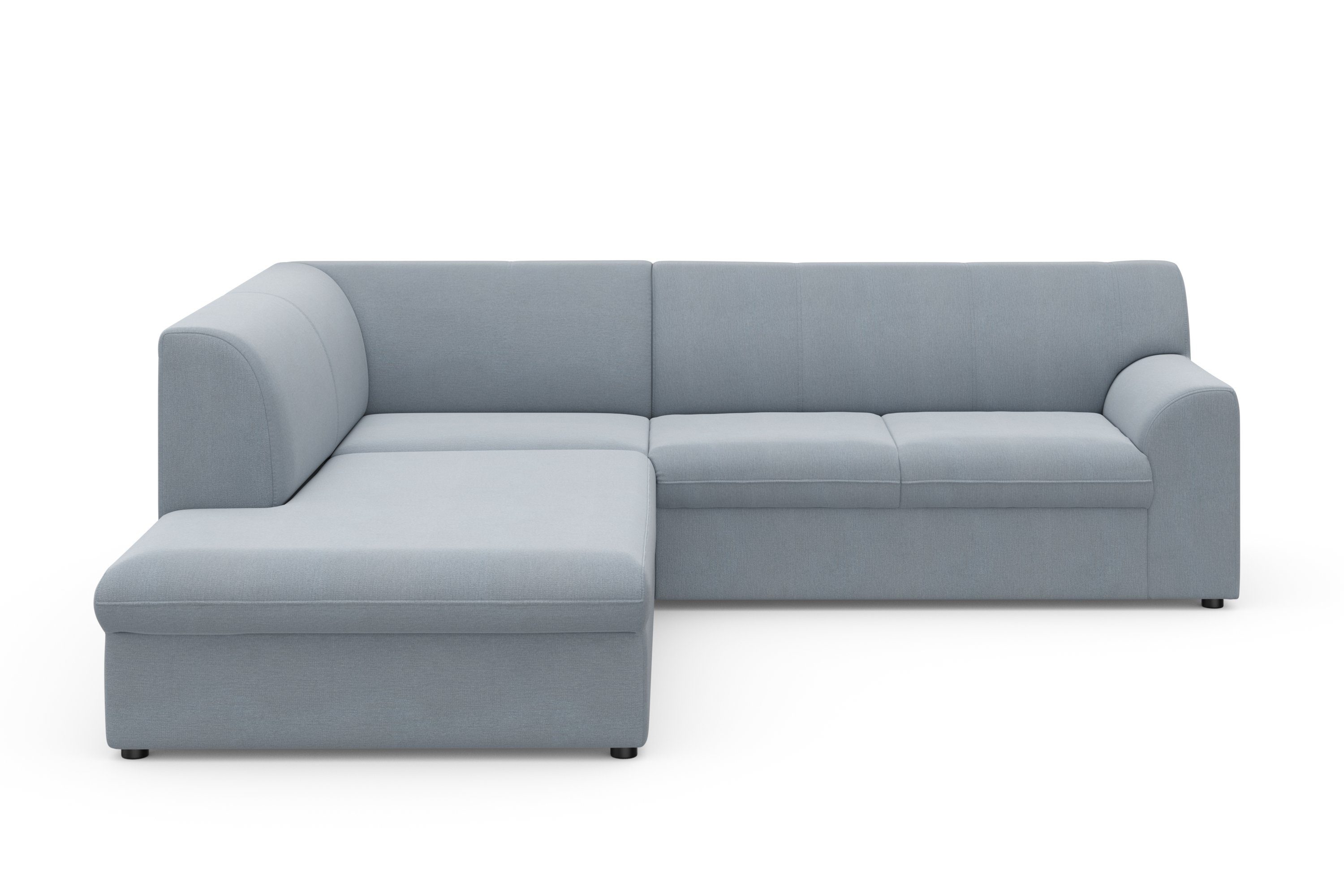 DOMO collection Ecksofa "Topper zeitlos elegant, kompakte Stellmaße, OTTOs günstig online kaufen