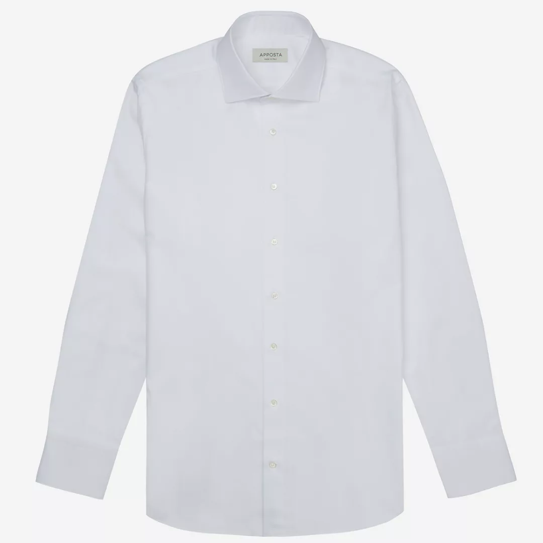 Hemd  designs  weiß 100% reine baumwolle strukturiert doppelt gezwirnt, kra günstig online kaufen