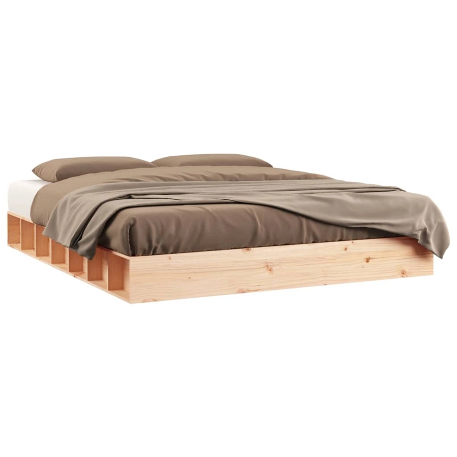 vidaXL Bettgestell Massivholzbett 180x200 cm 6FT Super King Bett Bettgestel günstig online kaufen