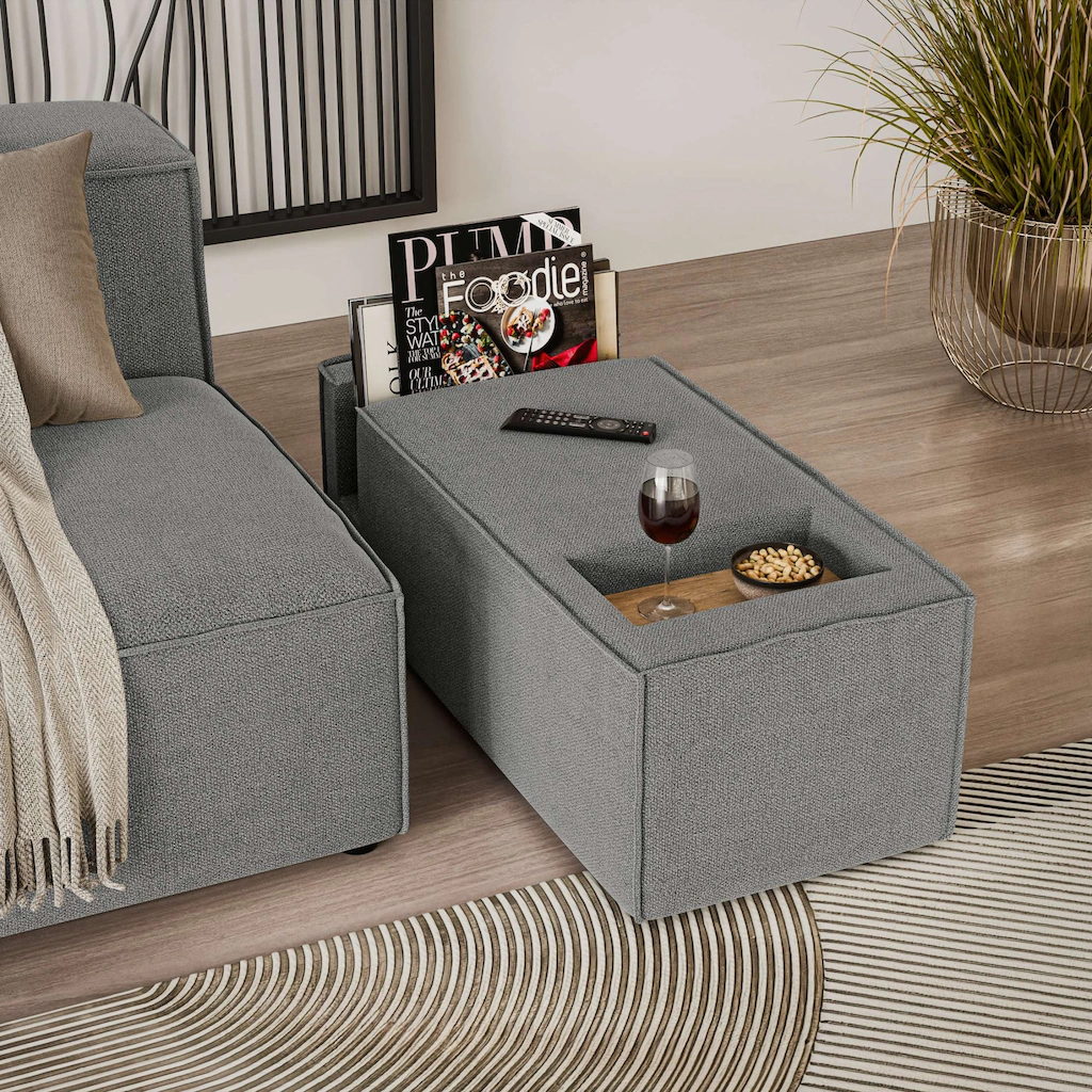 INOSIGN Sofaelement "HAILY Tisch XL für das Modulsofa, extra tief, Maße B/T günstig online kaufen