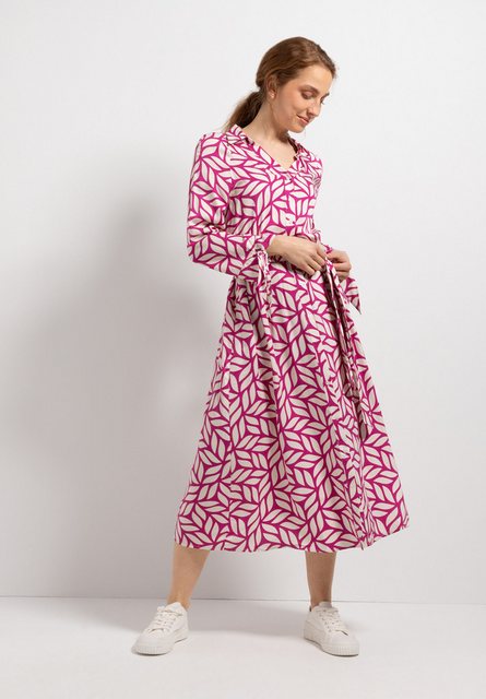 Kleid, grafischer Print, Sommer-Kollektion günstig online kaufen