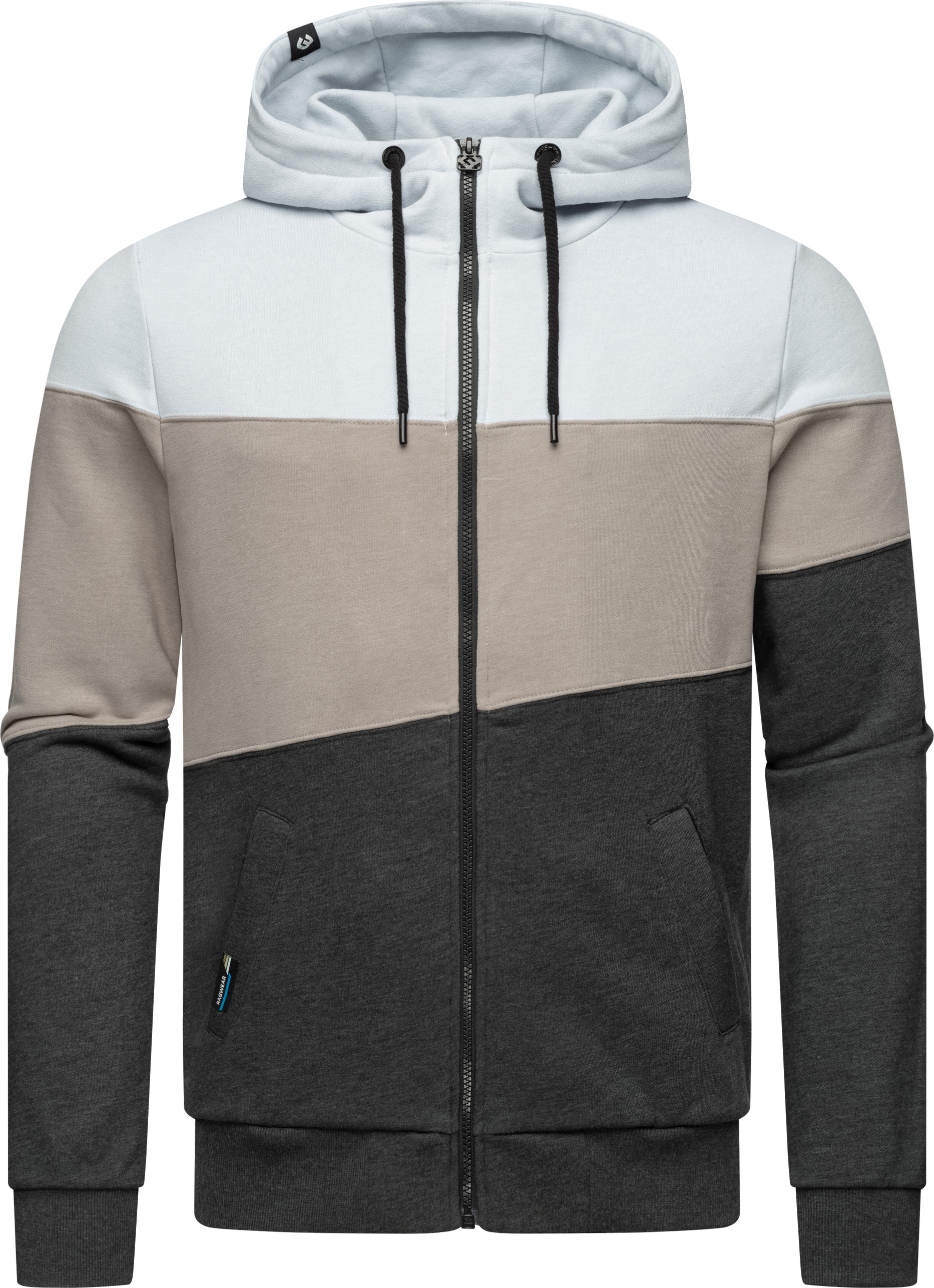 Ragwear Kapuzensweatjacke "Trien", Herren Basic Sweatjacke mit Kapuze günstig online kaufen