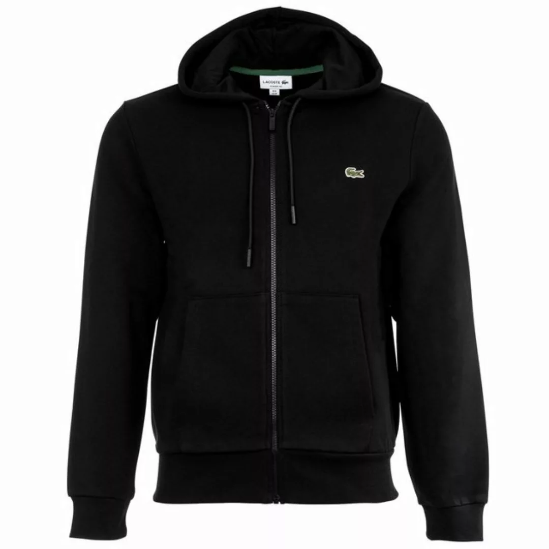 Lacoste Sweatshirt Herren Sweatjacke mit Kapuze - Zipper, aufgerautes günstig online kaufen