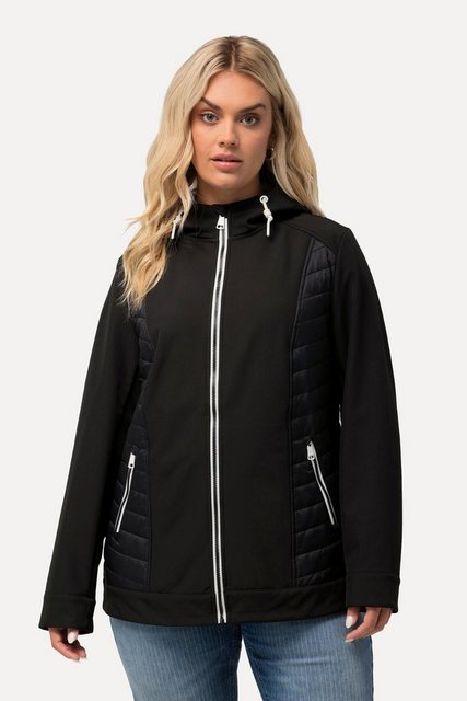 Ulla Popken Outdoorjacke HYPRAR Hybrid-Kapuzenjacke wasserabweisend günstig online kaufen