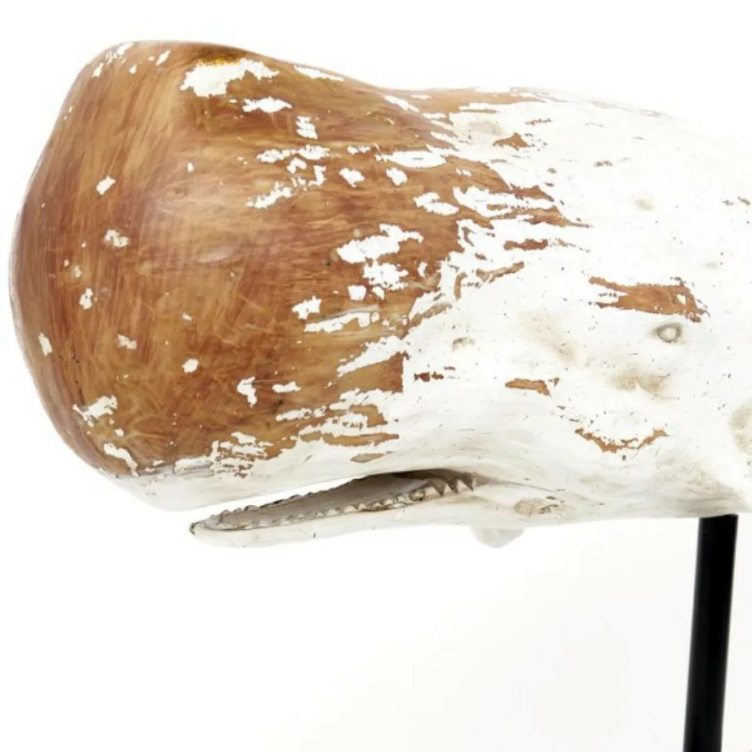 Pottwal weiß auf Ständer, 77 cm günstig online kaufen