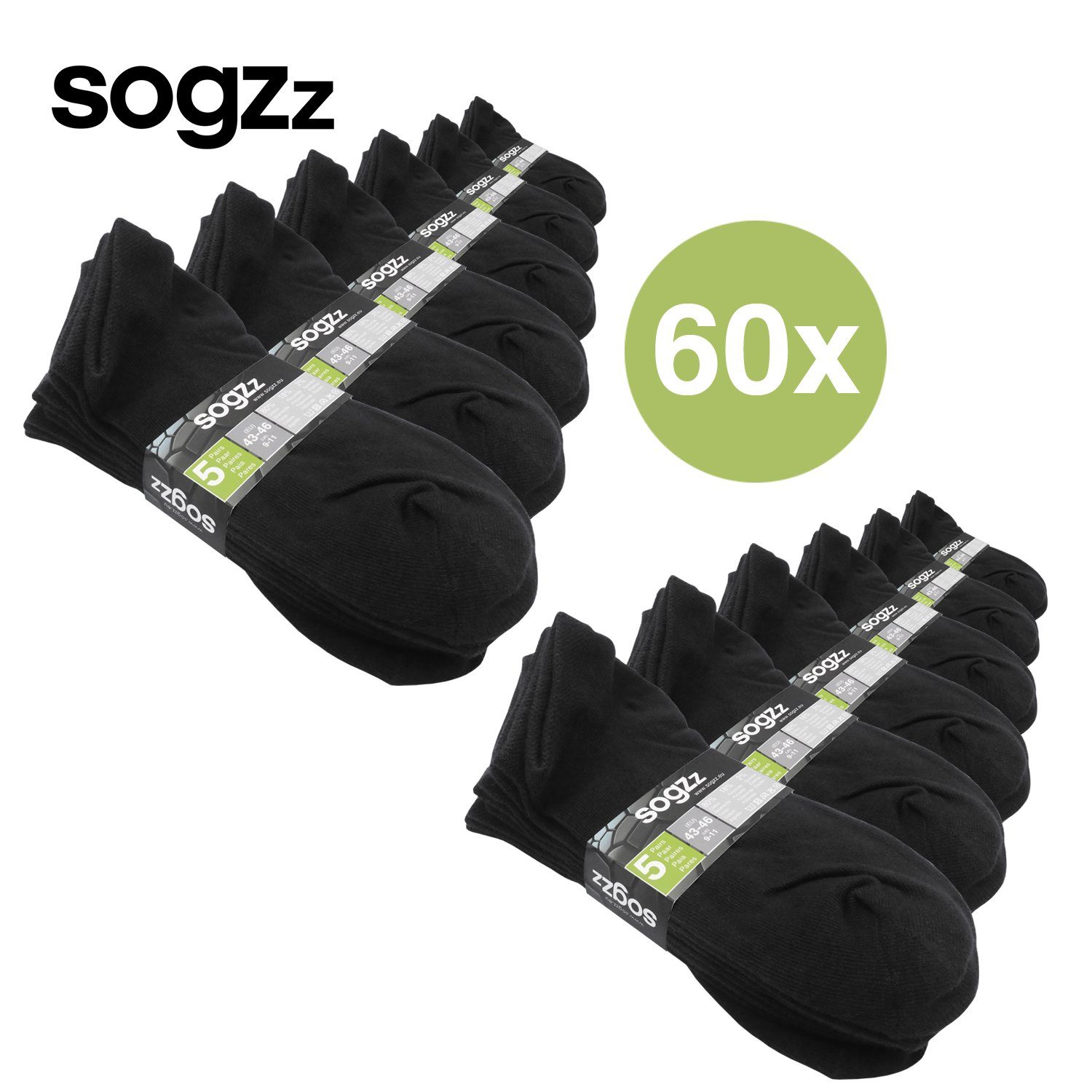 sogzz Sneakersocken 5-60 Paar Sneaker Socken günstig online kaufen