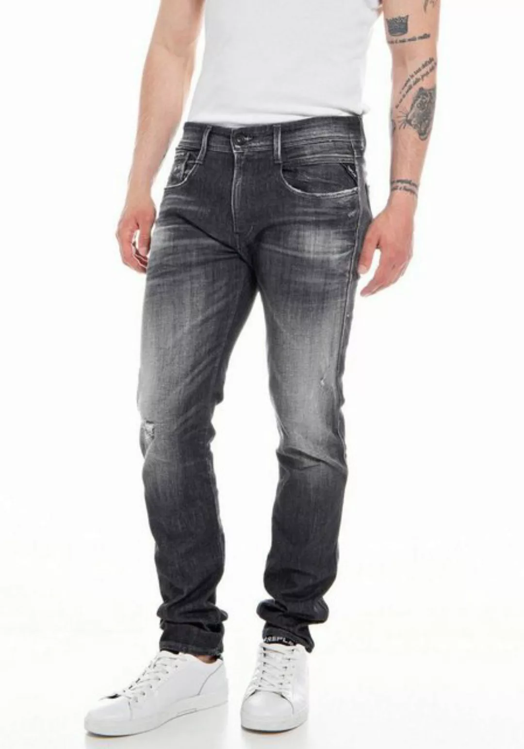 Replay Slim-fit-Jeans ANBASS Jeans günstig online kaufen