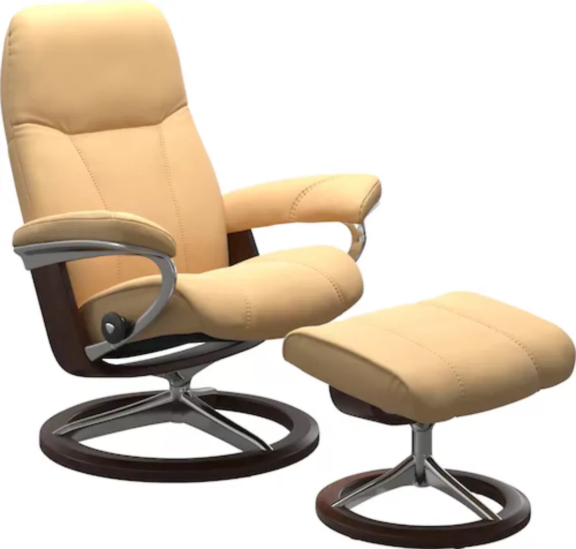 Stressless Relaxsessel "Consul", mit Signature Base, Größe M, Gestell Braun günstig online kaufen